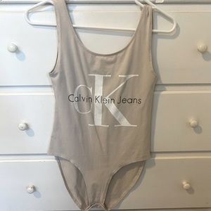 calvin klein bodysuit!